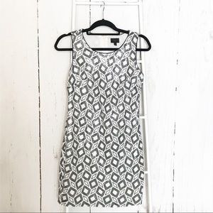 Banana Republic Sequined Sleeveless Shift Dress